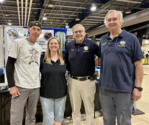 Reconnecting with ISS contact supporters